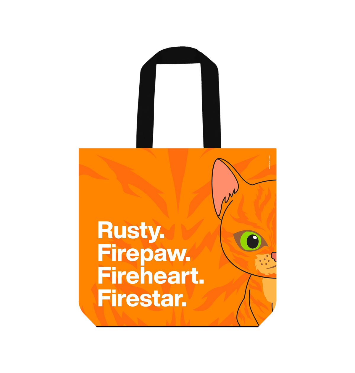 Black Handles Firestar - Canvas Tote Bag