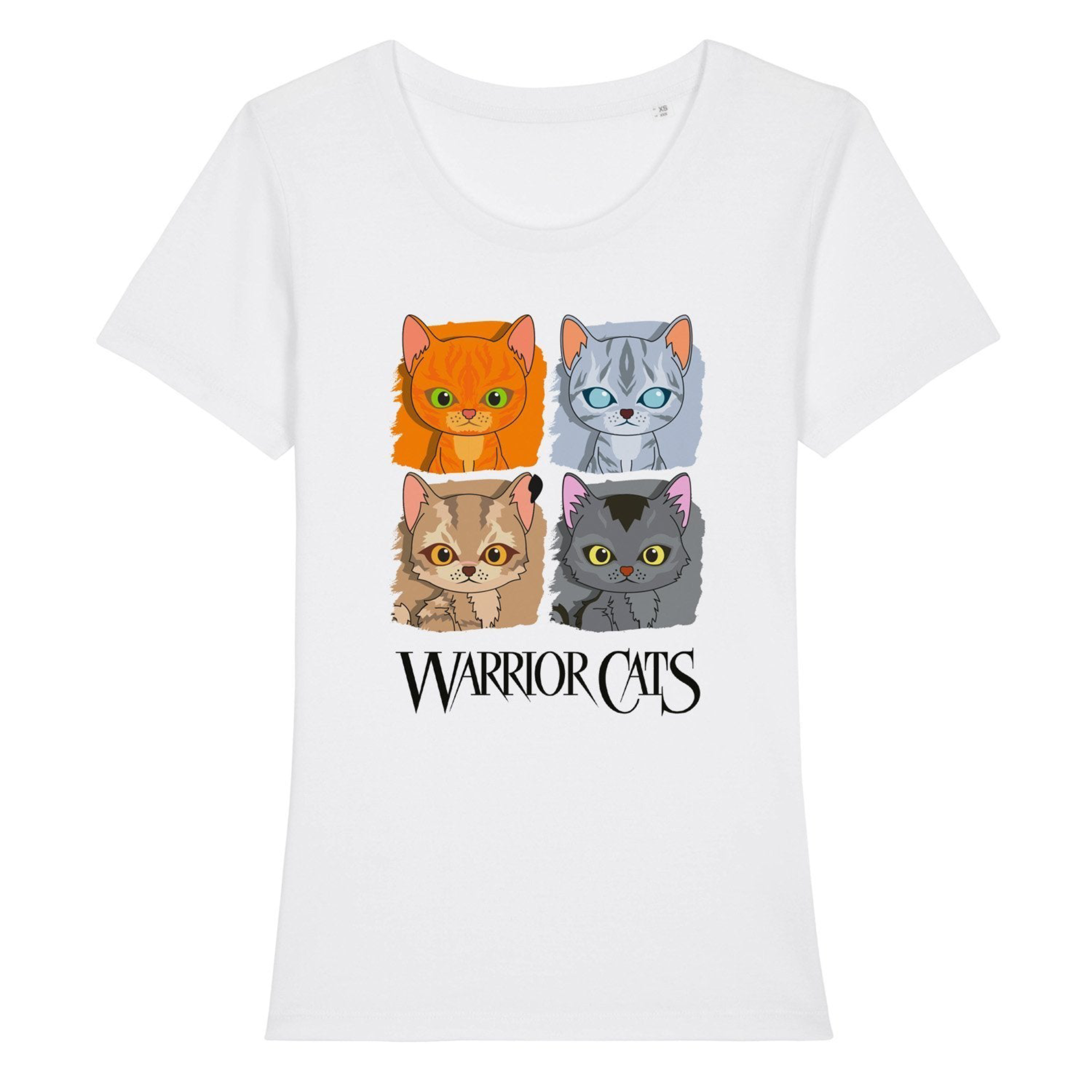 Warrior Cats - Four Cats - Adult Ladies T-Shirt