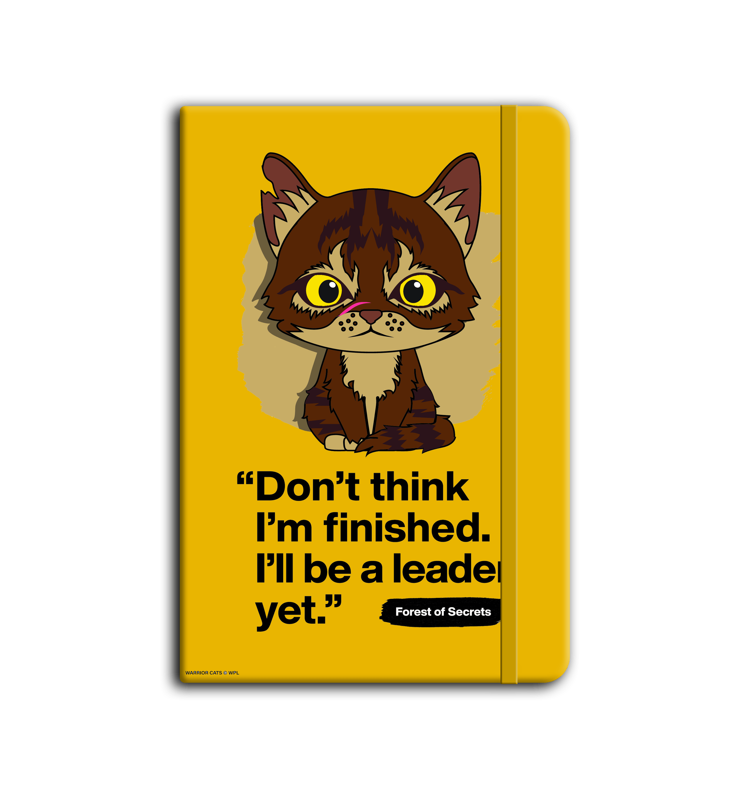 Yellow Tigerstar - A5 Notebook