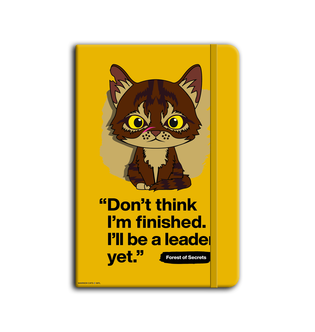 Yellow Tigerstar - A5 Notebook