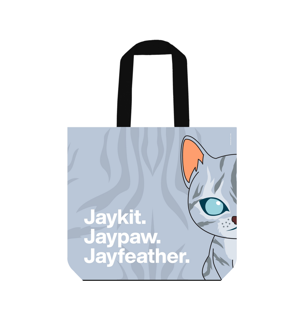 Black Handles Jayfeather - Canvas Tote Bag