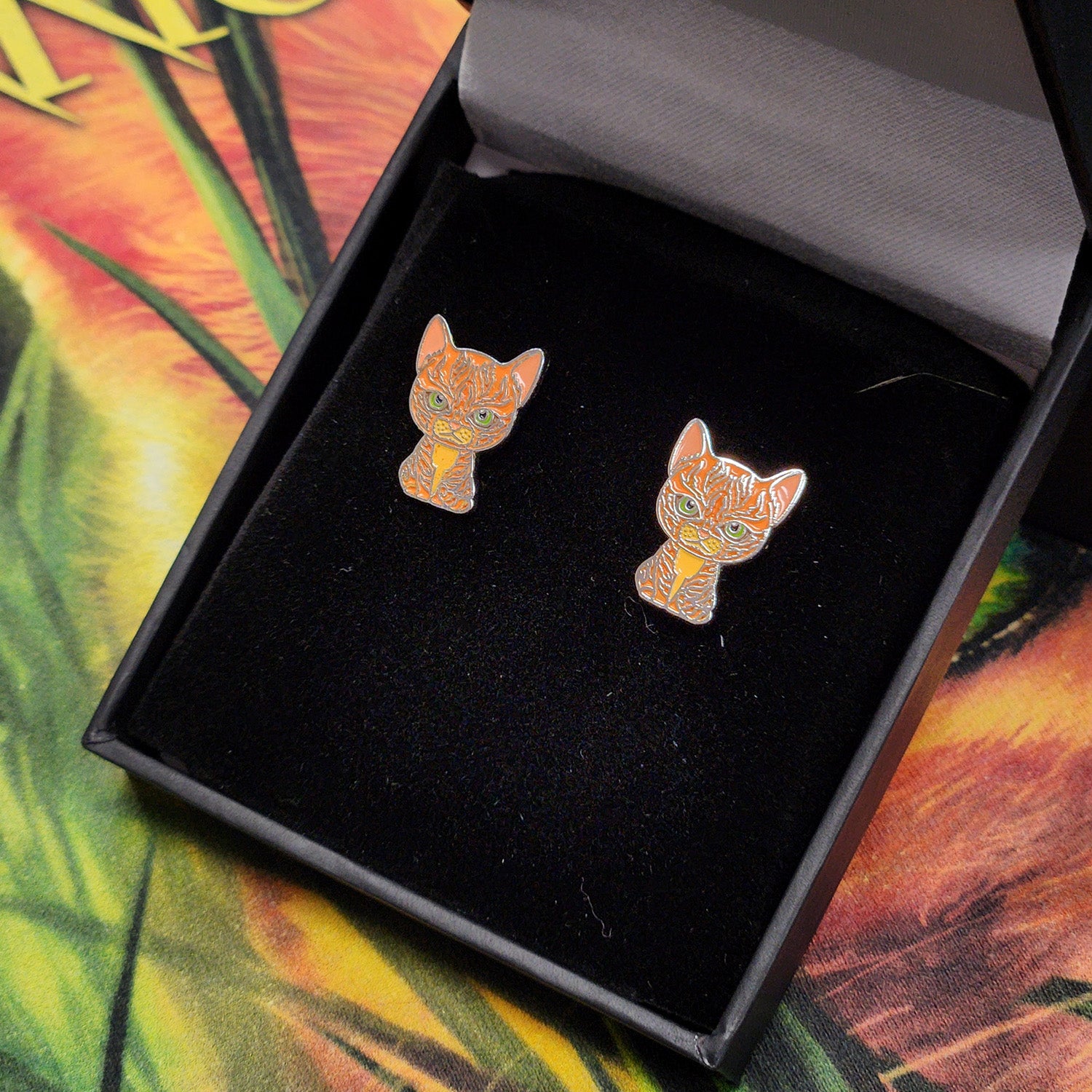 Firestar Earrings