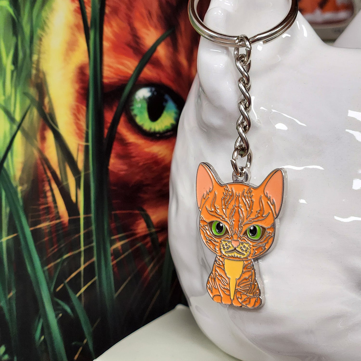 Firestar Keychain Firestar Keychain | Official Warrior Cats Store