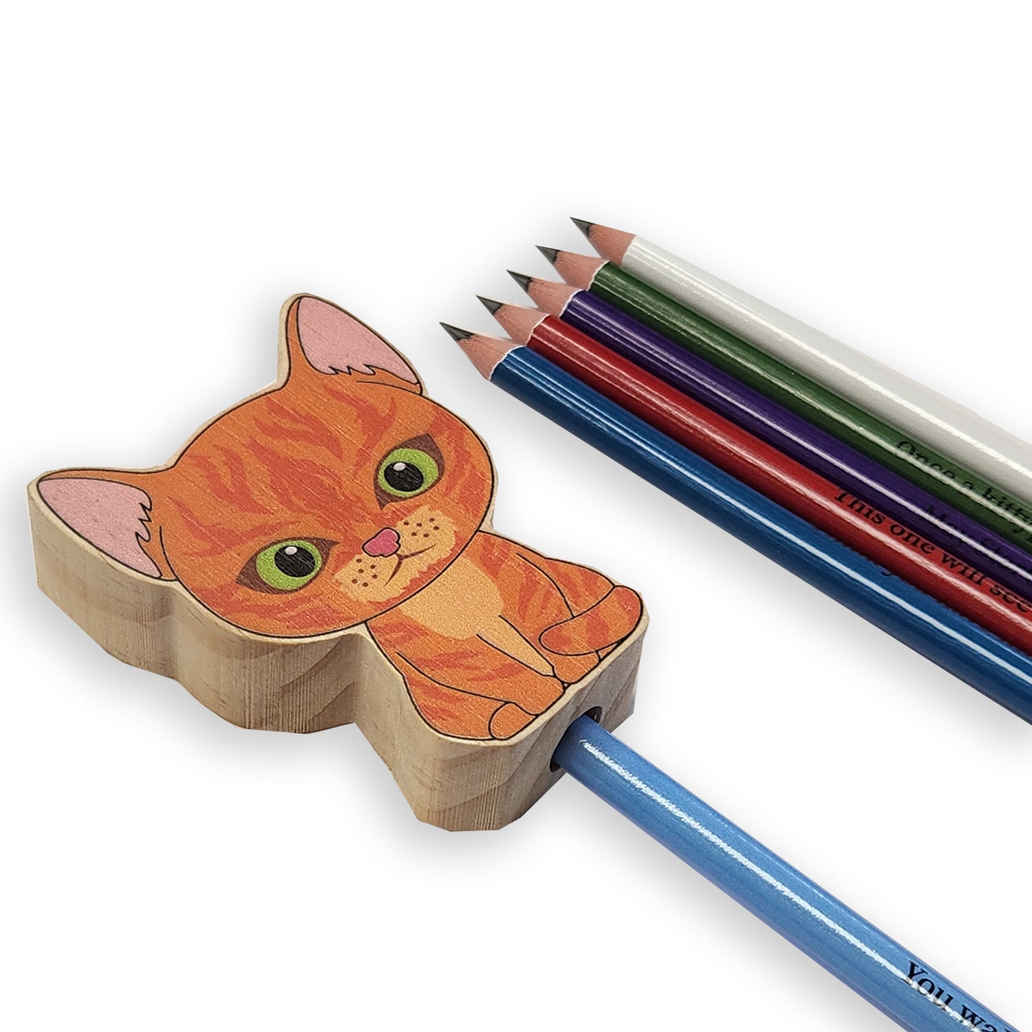 Firestar Wooden Pencil Sharpener