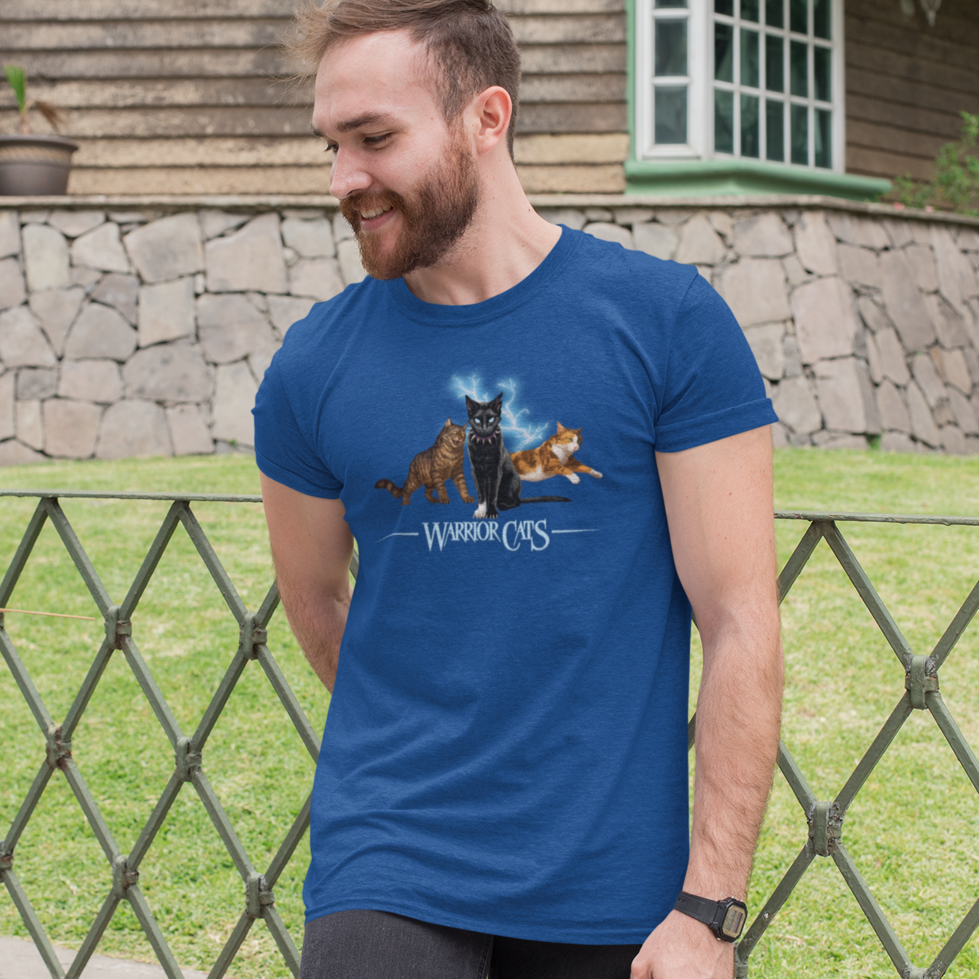 Warrior Cats Lightening Adult Unisex T-Shirt – Scourge / Tigerstar / Tawnypelt