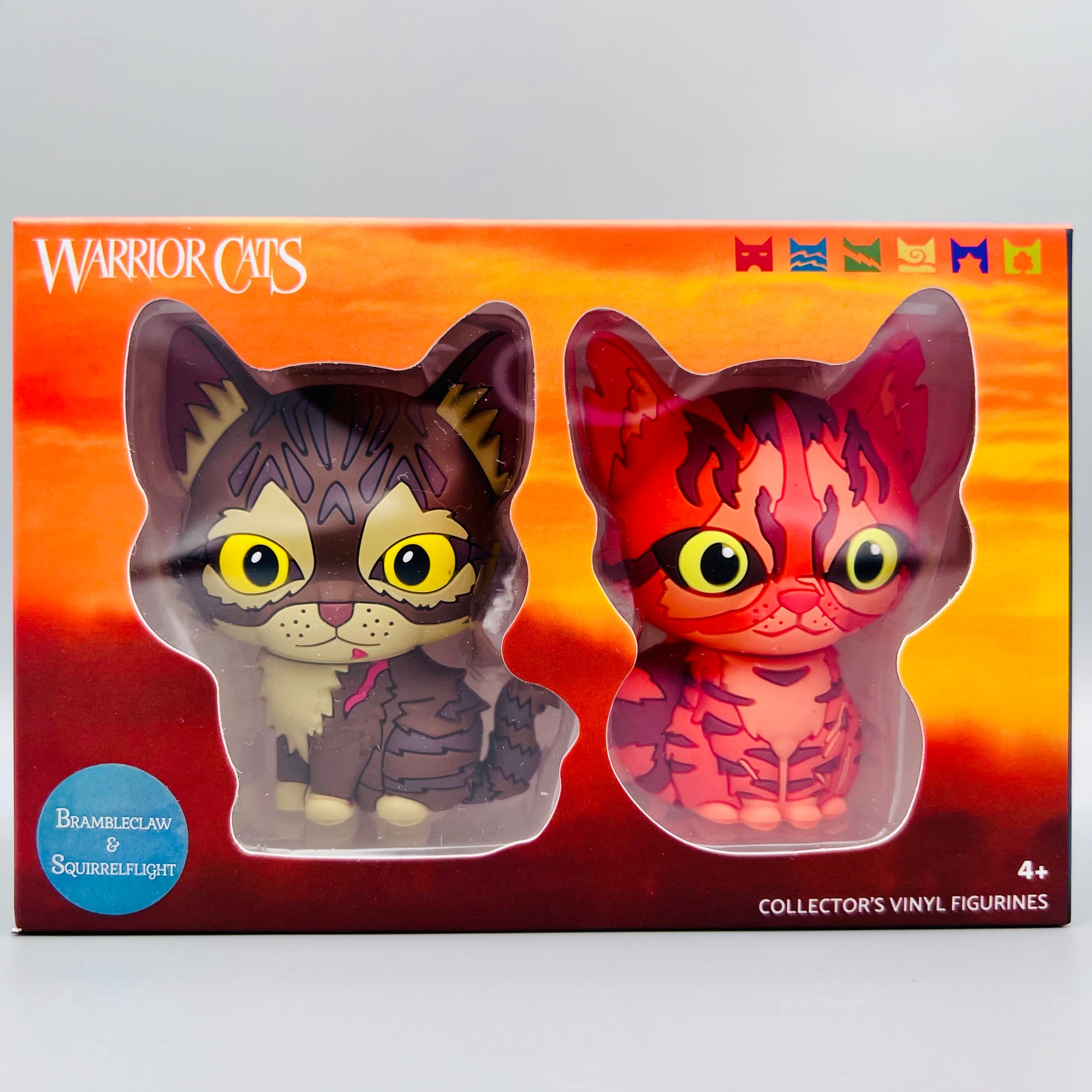 Brambleclaw and Squirrelflight - Mini Collector Figures (The NEW Prophecy)