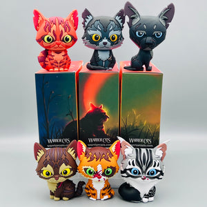 Brambleclaw and Squirrelflight - Mini Collector Figures (The NEW Prophecy)