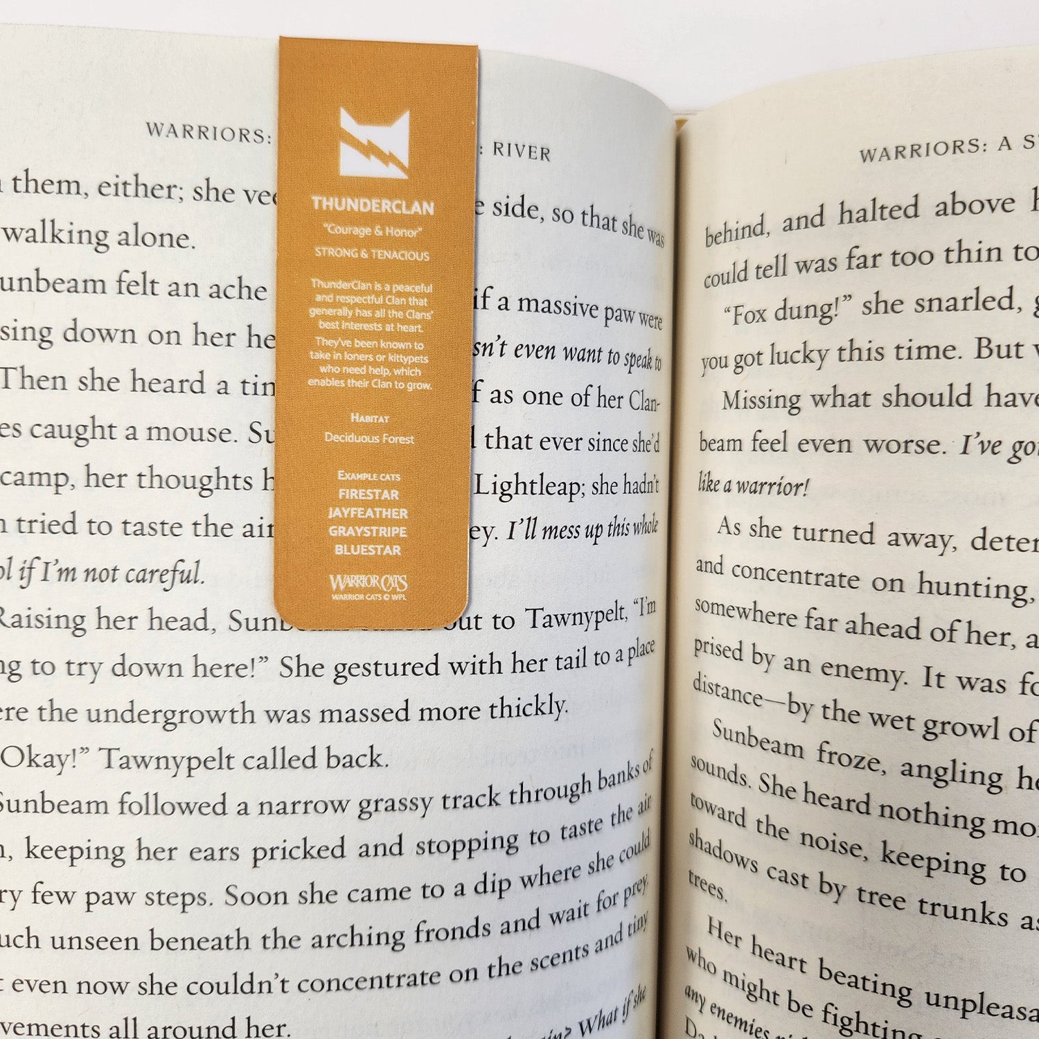 ThunderClan Epic Poster Magnetic Bookmark