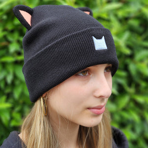 Warrior Cats Beanie with Cat Ears