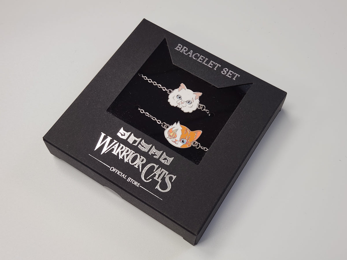 Warrior Cats Bracelet Set - Cloudtail & Brightheart