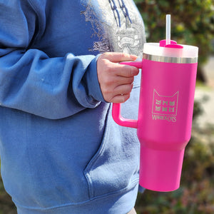 Warrior Cats Giant Travel Mug with Straw