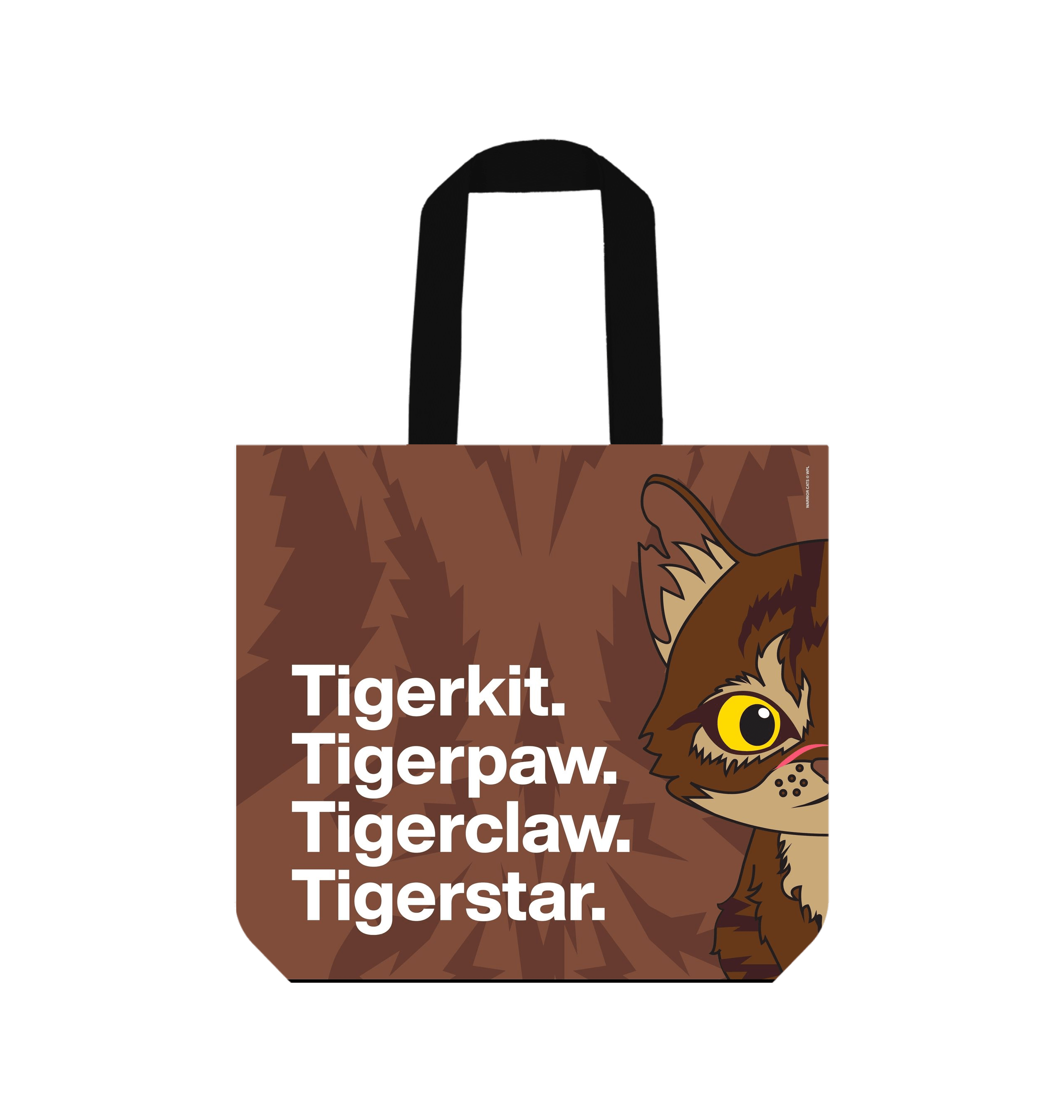 Black Handles Tigerstar - Canvas Tote Bag