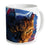White Fire and Ice - Ceramic Mug