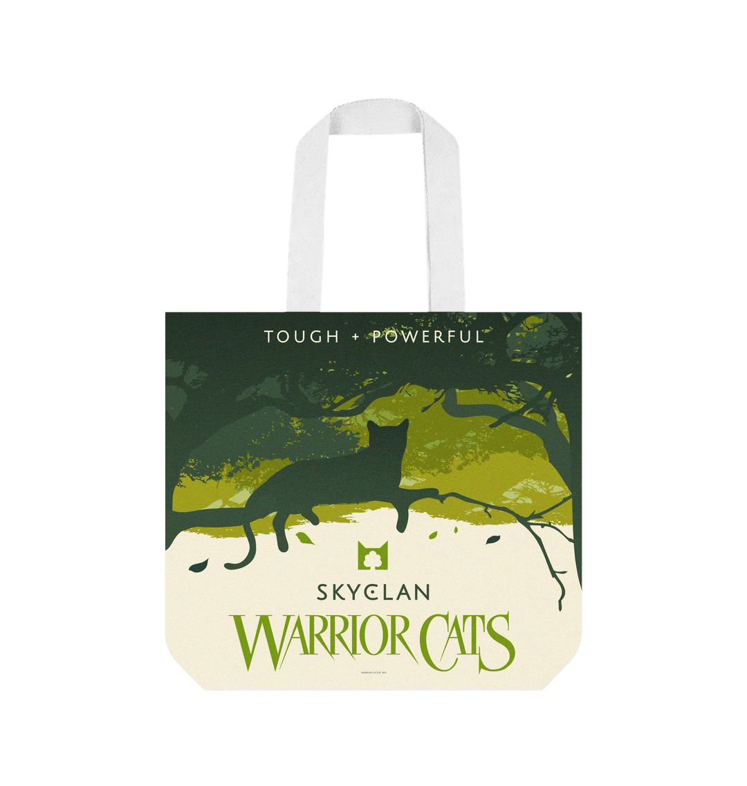 White Handles SkyClan Epic Poster Tote Bag
