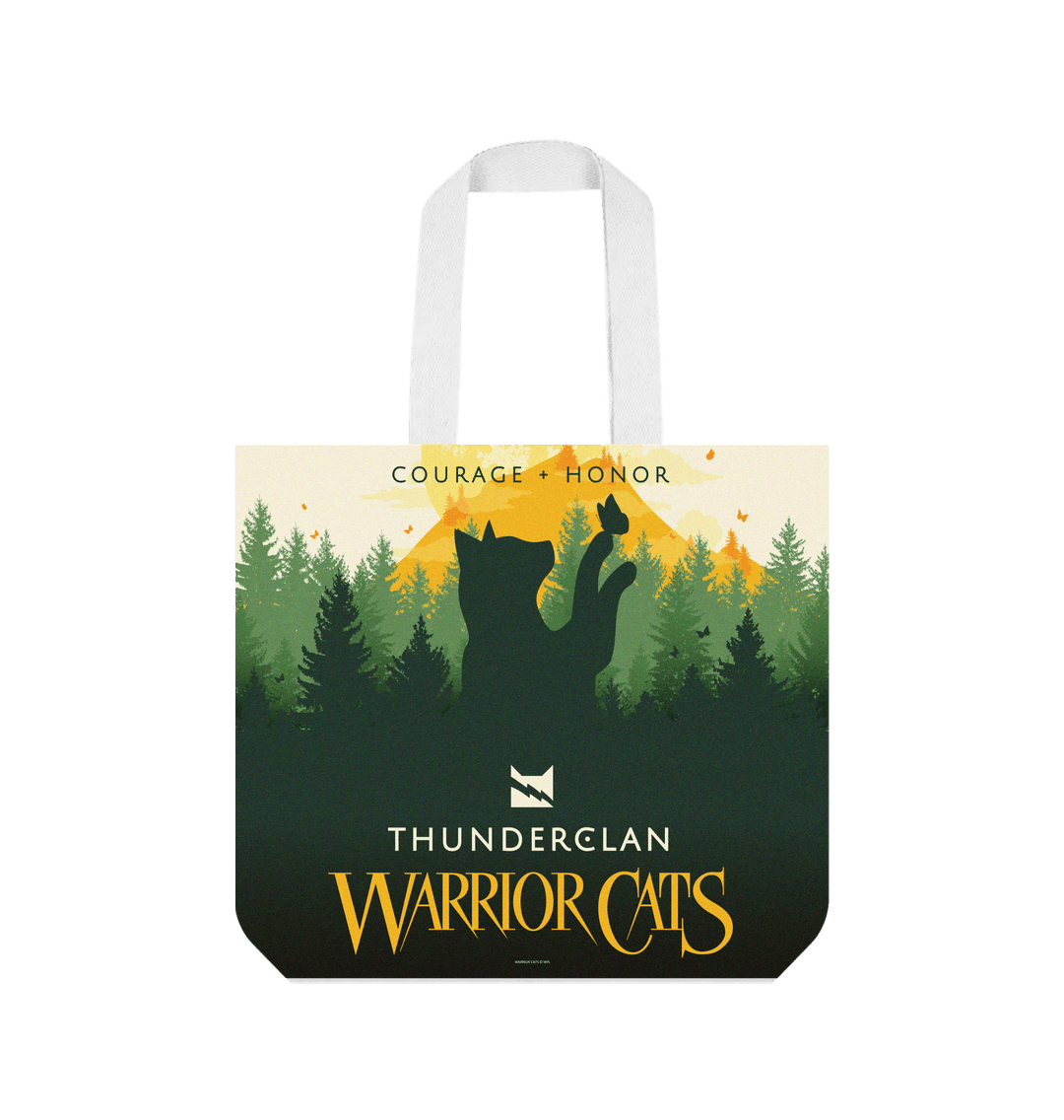 White Handles ThunderClan Epic Poster Tote Bag