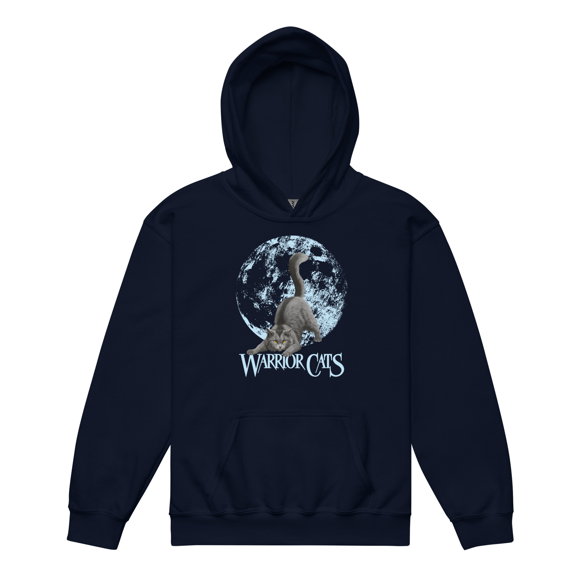 Warrior Cats Graystripe Moon Youth Unisex Hoodie