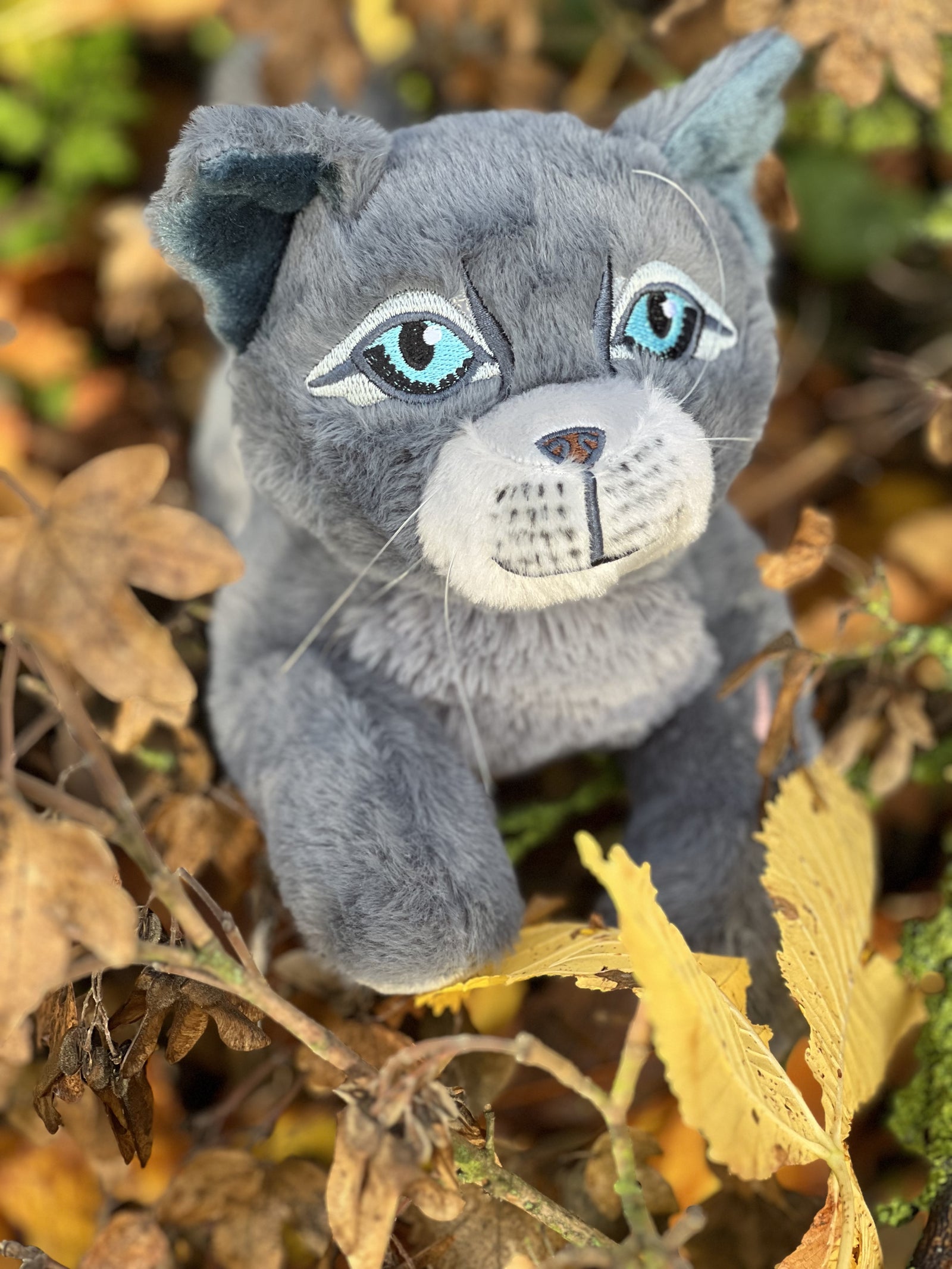 Bluestar Large Plush Cat