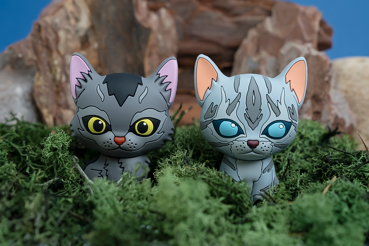 Graystripe & Jayfeather - Mini Collector Figures (Series 1)